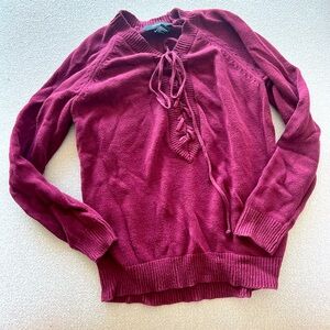 Super comfy maroon sweater